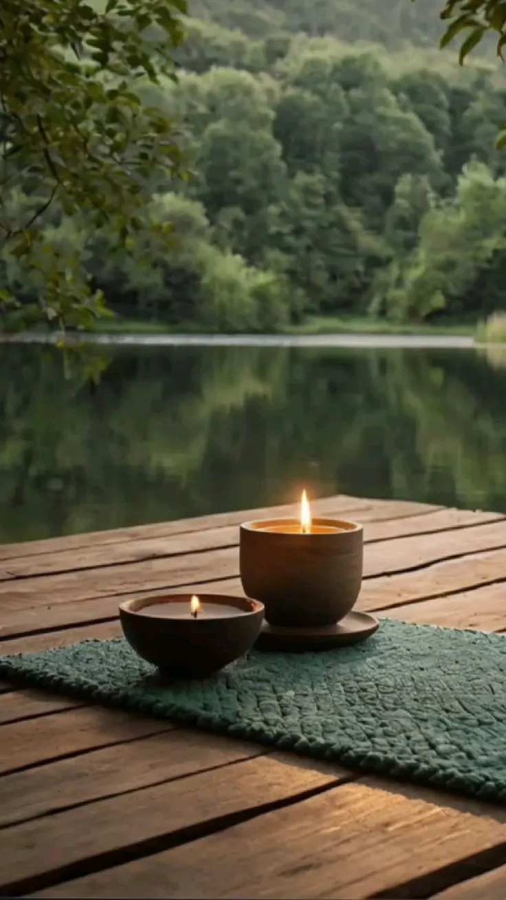 Calm water surface representing client dashboard clarity